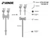 Hardware 600 DTH 675 MC Двойной держатель том-барабана, Sonor, 13584001
