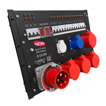 Дистрибьютор питания, рэковый, EDS, R551AV