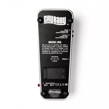 Crybaby Q Wah Wah Педаль эффектов, Dunlop, 95Q