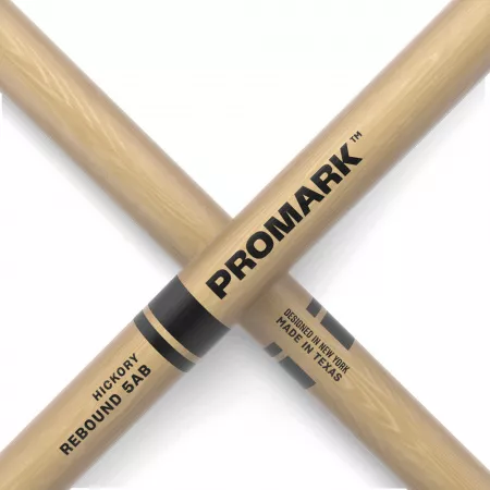 Rebound Lacquered 5AB Барабанные палочки, орех гикори, деревянный наконечник, ProMark, RBH580AW