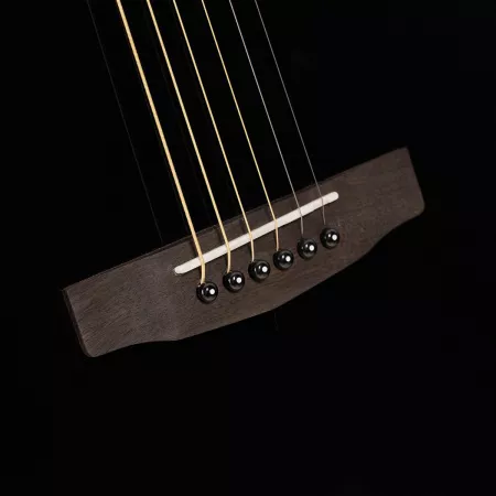 Luce Series Электро-акустическая гитара, черная, Cort, L60CE-BK
