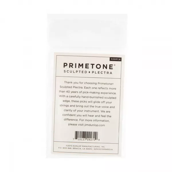 Primetone Jazz III XL Медиаторы 3шт, толщина 1,40мм, Dunlop, 520P1.4  рис.2 