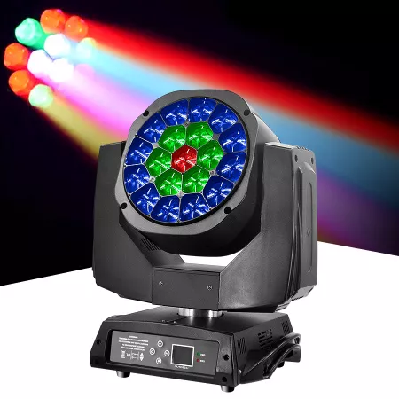 Вращающаяся голова Wash, Big Eye, RGBW, LED 19х15Вт, LFocus, MH-4