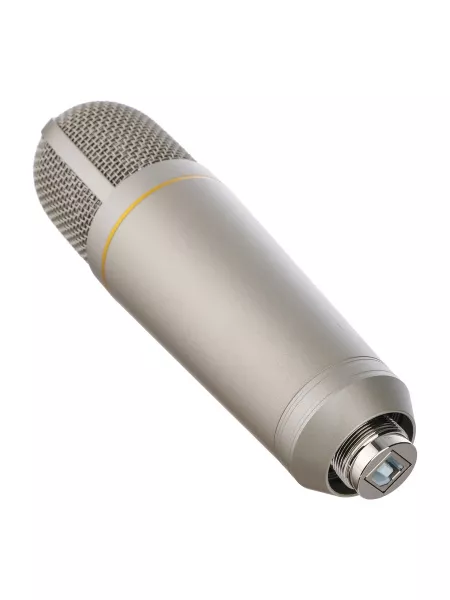 Микрофон конденсаторный USB, никель, картонная коробка, Октава, MCU-011  рис.2 