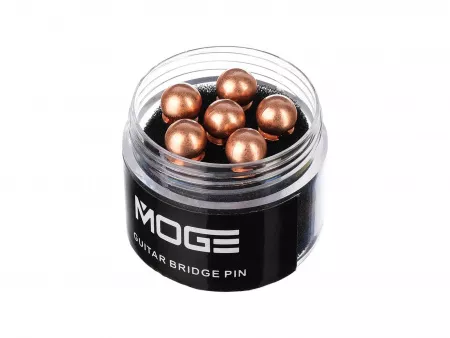 Фиксатор струн, цинк, цвет бронза, набор, Moge, GBP-Bronze
