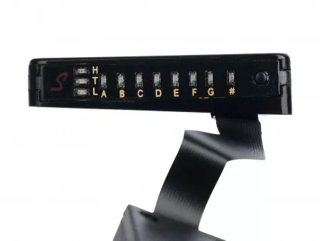 E-Tuner Тюнер — рамка хамбакера, плоский, черный, Shadow, SH-HB-T-FT-B