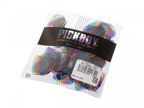 Celluloid Pos-A-Grip Медиаторы 50шт, толщина 1.50мм, Pickboy, GP-45RW/150  рис.2 