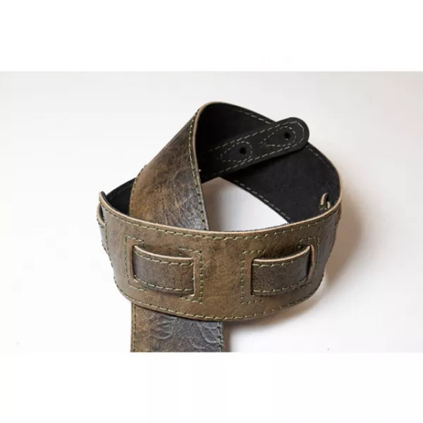 Leather Tigina Ремень для гитары, кожаный, крокодил, Fidel, FL8005LT  рис.2 