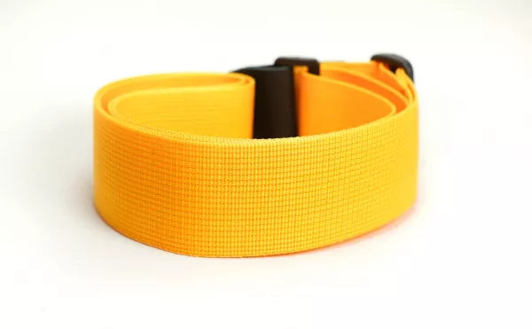 Ремень для гитары, нейлоновый, лимонный, Mamba straps, MB5031-144  рис.2 