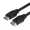 Кабель HDMI (m)-HDMI (m) 5.0м ПВХ ver.1.4, черный, в пакете, GoPower, 00-00027307