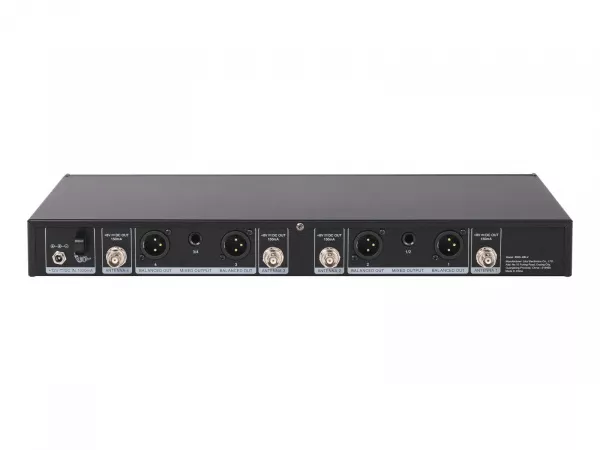 Беспроводная микрофонная система, 4 петличных микрофона, LAudio, RWS-4BLV  рис.2 