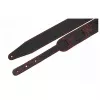 Leather 21 Ремень для гитары, кожаный, тлеющий костер, Fidel, FL60029L21L