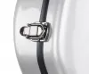 CE-153-S Футляр для акустической гитары джамбо, стекловолокно, серебристый, Jakob Winter