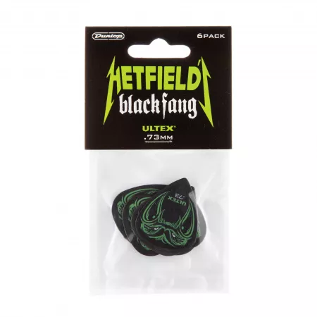 Black Fang Медиаторы, 6шт, толщина 0,73мм, Dunlop, PH112P.73