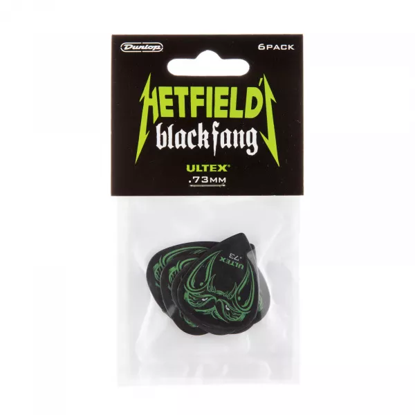 Black Fang Медиаторы, 6шт, толщина 0,73мм, Dunlop, PH112P.73  рис.2 