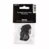 Tortex Pitch Black Jazz III Медиаторы 12шт, толщина 0,73мм, Dunlop, 482P.73
