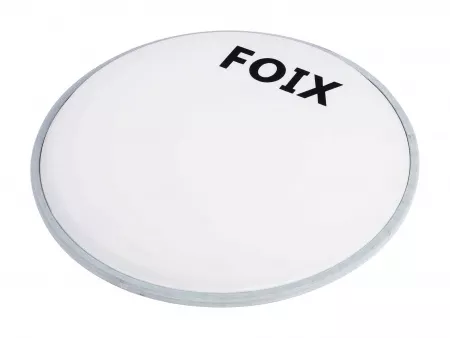 Пластик для малого и том барабана 8", белый, с покрытием, Foix, FDH-25WC-08