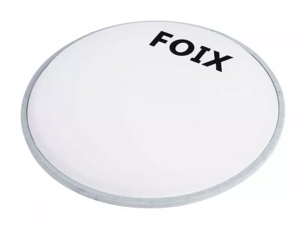 Пластик для малого и том барабана 8", белый, с покрытием, Foix, FDH-25WC-08  рис.2 