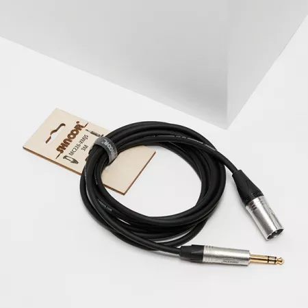 MC226-XFJS-5m Кабель микрофонный, XLRF-6.35мм стерео, 5м, SHNOOR