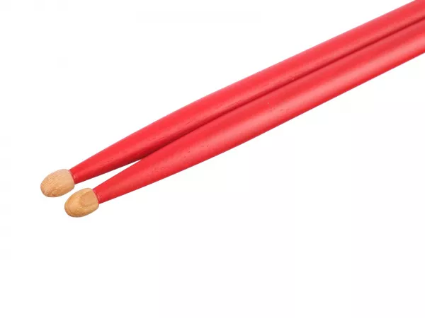 Colored Series Bluefire 5A RED Барабанные палочки, орех гикори, красные, HUN, 10104003  рис.2 