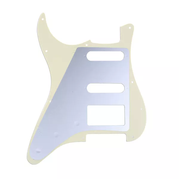 Пикгард для гитары Fender Stratocaster HSS, 3 слоя, кремовая, Musiclily, MX1382CM  рис.2 