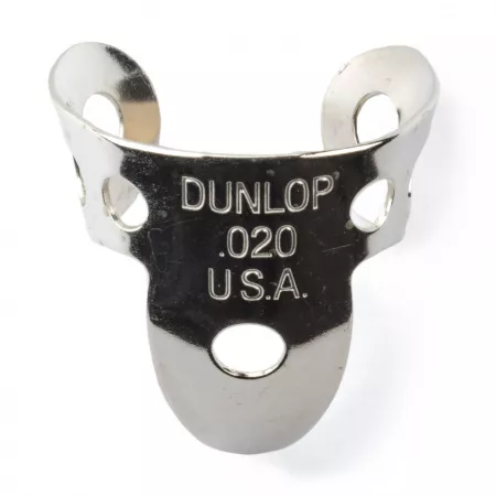 Nickel Silver Медиаторы на палец, нейзильбер, толщина .020, 20шт, Dunlop, 33R.020
