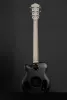 LTG1 Тревел электрогитара, черная, MIG Guitars, LTG1-BL24