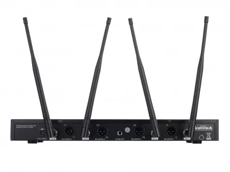 Беспроводная микрофонная система, 4 ручных передатчика, Laudio, LS-Q6-4M