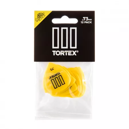 Tortex III Медиаторы 12шт, толщина 0,73мм, Dunlop, 462P.73