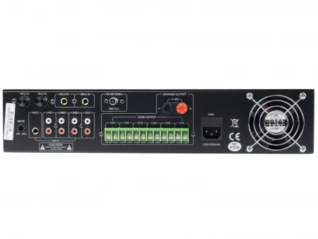Усилитель мощности трансляционный, 250Вт, 6 зон, LAudio, LAM6250UT