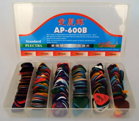 AP-600B Коробка медиаторов, 600шт, Alice
