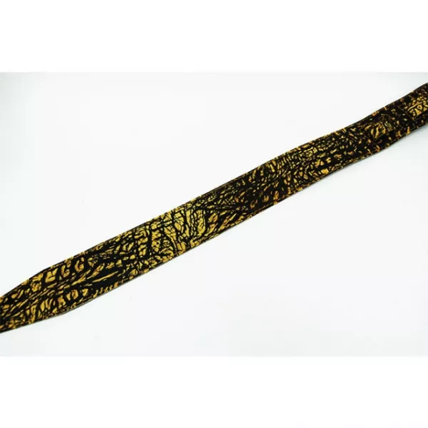 Leather Tigina Ремень для гитары, кожаный, рассвет в джунглях, Fidel, FL8003LT  рис.2 