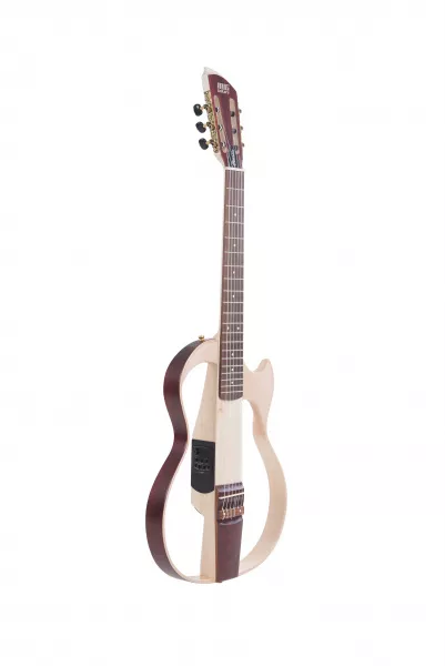 SG4 Сайлент-гитара, сапеле/тонировка темный орех, MIG Guitars, SG4SAD23  рис.2 