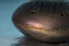 KSY.22.C.e11 Глюкофон 22см, гравировка «Стихия воздуха», полукруглые лепестки, Kosmosky