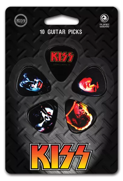 1CBK6-10K3 KISS Alive II Медиаторы, 10шт, толстые, Planet Waves