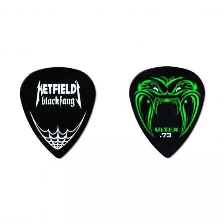 Black Fang Медиаторы в коробочке, 6шт, толщина 0.73мм, Dunlop, PH112T.73