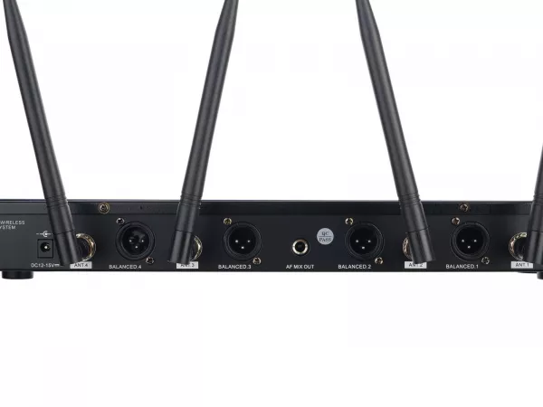 Беспроводная микрофонная система, 4 ручных передатчика, Laudio, LS-Q6-4M  рис.2 