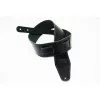 Leather 11 Ремень для гитары, кожаный, черный матовый, Fidel, FL66000L11