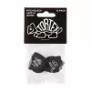 Tortex Pitch Black Jazz III Медиаторы 12шт, толщина 0,60мм, Dunlop, 482P.60