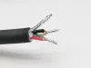 Кабель микрофонный XLR-M-F, квадропольный, 2м, ZZcable, E5-XLR-M-F-0200-0