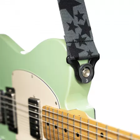 Auto Lock Ремень для гитары, с блокировкой, звезды, D'Addario, 50BAL14
