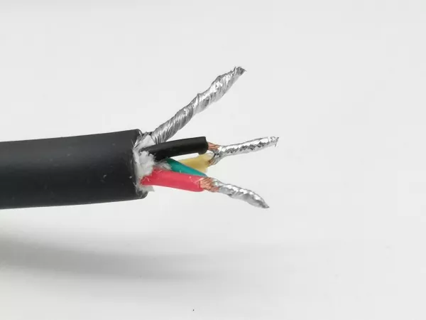 Кабель микрофонный XLR-M-F, квадропольный, 7м, ZZcable, E5-XLR-M-F-0700-0  рис.2 