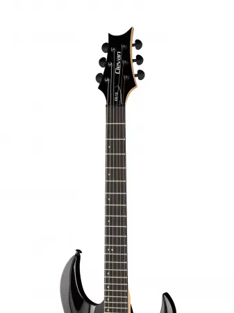 Электрогитара, черная, Clevan, CX-13MBK