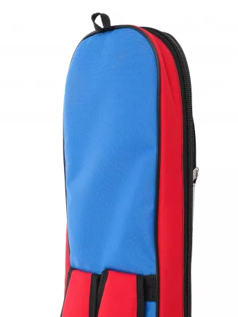 Чехол для электрогитары, триколор, MEZZO, MZ-ChGE-3red/blue/wh