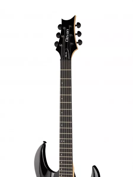 Электрогитара, черная, Clevan, CX-13MBK  рис.2 