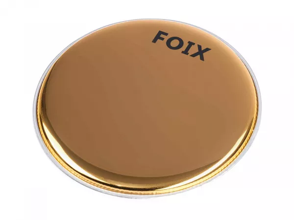 Пластик для малого и том барабана 10", золотистый, Foix, FDH-188GD-10  рис.2 