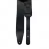 Leather Ремень для гитары, кожаный, черный матовый, Fidel, FL50003L