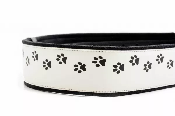 Mojo Cat White Ремень для гитары, текстиль/синтетика, белый, RightOn Straps, 8436612540627  рис.2 