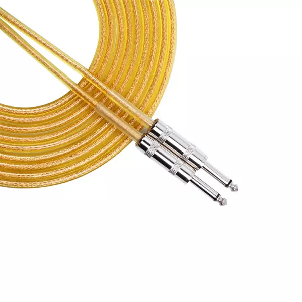 Кабель инструментальный, 6м, желтый, Foix, XC06-YL  рис.2 