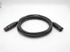Кабель микрофонный XLR-M-F, квадропольный, 2м, ZZcable, E5-XLR-M-F-0200-0